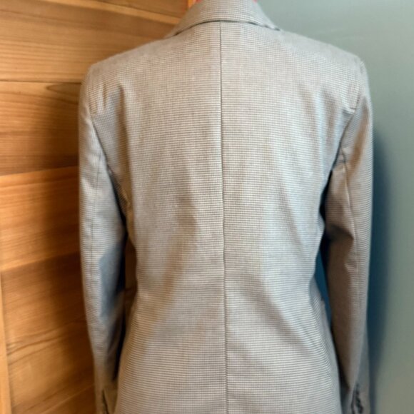 DKNY Houndstooth Two Button Blazer - 12 - Picture 2 of 5